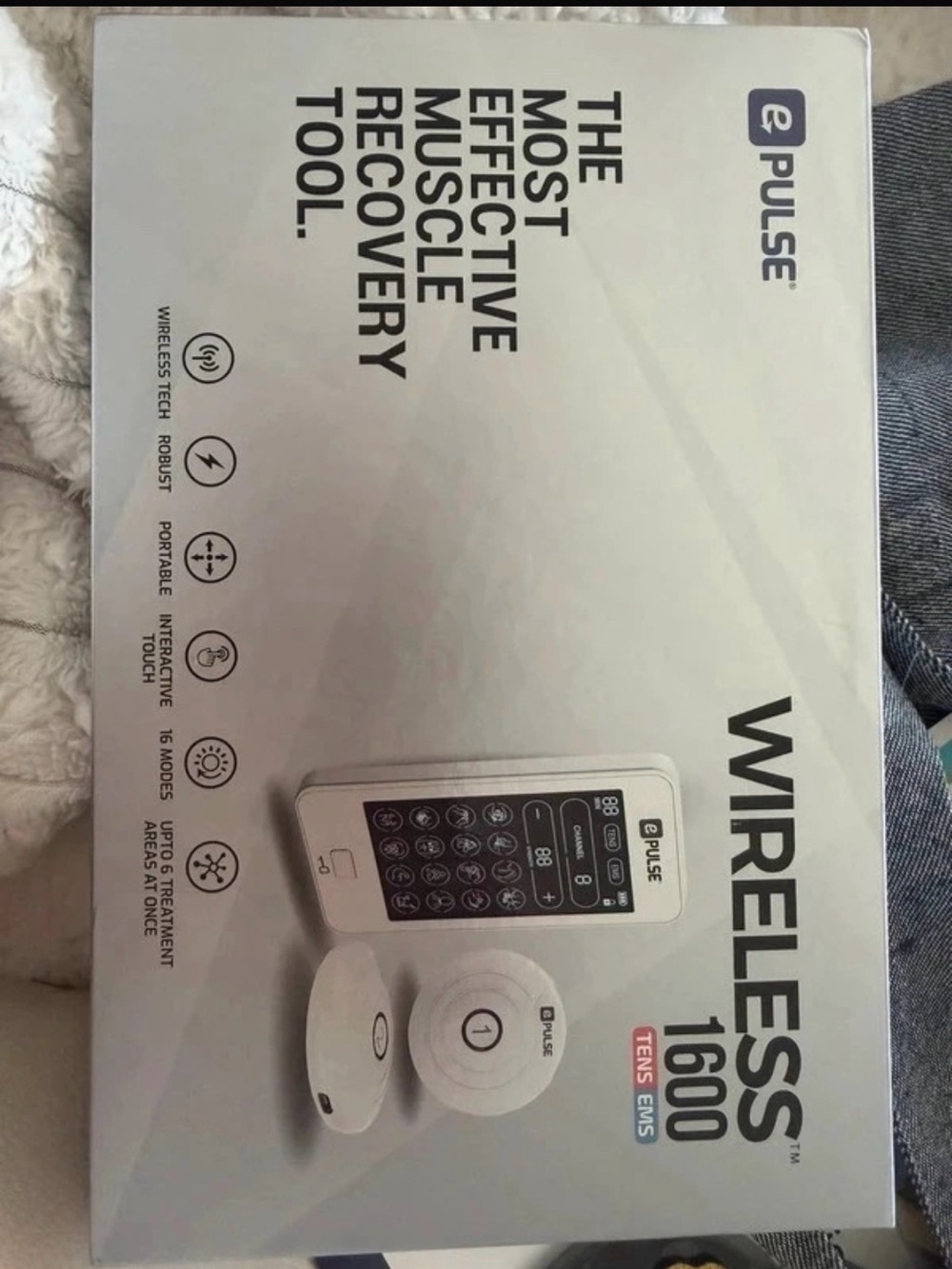 Pulse Wireless 1600 Packaging Insert - White